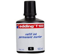 Edding Encre de recharge pour marqueur noir 100 ml 4-T100001