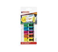 edding Textmarker Mini Highlighter 4+1 Standardfarben
