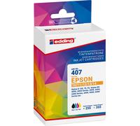 edding Tintenpatrone 18-407-01 wie Epson T0711/12/13/14 sw/c/m/y 4St