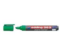 edding Marqueur effaçable pour tableau blanc 363 – pointe biseautée 1–5 mm – bleu