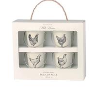 Eddingtons Lot de 4 Coquetiers Vintage