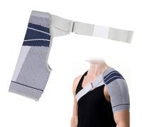 Eddrfy Bandage d'épaule pour femmes et hommes, support d'épaule réglable pour l'épaule gauche ou droite, bandage d'épaule respirant pour le sport, la vie quotidienne et la rééducation, aide élastique