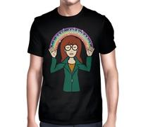EDDSsewd22 Daria I Hate Everybody T-Shirt Daria Morgendorffer Graphic