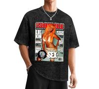 EDDSsewd22 Lil-Kim-Cover-T-Shirt-Blouse-Sublime-Mens