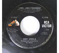 Eddy Arnold 45 RPM Long, Long Friendship / The Tip of My Fingers
