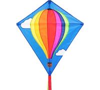 HQ Cerf-volant monofil Eddy Hot Air Balloon-Diamant Ballon arc-en-ciel