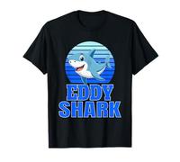 Eddy Shark Family Reunion Squad Prénom T-Shirt