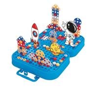 Eddy Toys Boîte de Construction Spatiale 228 pièces