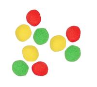 Eddy Toys Bombe À Eau Réutilisable - Ballon À Eau pour Jeux Extérieurs - Bombes À Eau Lot de 9 Pièces - Env. Ø6 Cm - Jaune Vert Rouge