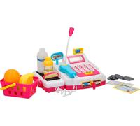 Eddy Toys caisse de jeu magasin - 24 pièces - set de caisse