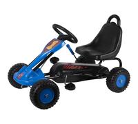 Eddy Toys Go-Kart Voiture à pédales pour enfants - Pedal Drive - Frein à main et