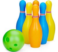Eddy Toys Jeu de bowling Jeu de quilles 8 pièces