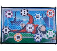 Eddy Toys Jeu de buts de football Accessoires d'entraînement de football avec cible et ballon - But de football intérieur et extérieur pour enfants - But de football pliable