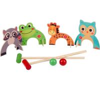 Eddy Toys Jeu de croquet animal 8 pièces