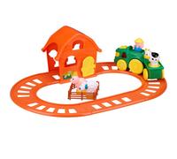 Eddy Toys Jouet de Ferme Train jouet avec son et lumière - Train jouet avec anim