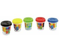 Eddy Toys Pâte à modeler – Lot de 5 boîtes (5 x 140 g) – Coloris assortis