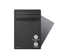 EDEC Faraday Sacoche de tablette avec blocage de signal pour téléphone portable ou appareil mobile et porte-clés avec protection de carte anti-piratage 5G RF EMF Protection RFID (noir)