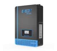 EDECOA 3200w Onduleur Hybride 24v Chargeur Solaire MPPT 60A Pur Sinus 30-150Vdc Off-Grid BMS Communication Chargeur de Batterie Priorité du réseau Régulateur de Charge Solaire