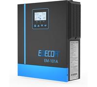 EDECOA Onduleur Hybride 1000W 12V 230V Chargeur Solaire MPPT 40A Onde Sinus Pures 20-150Vdc Hors Rseau Chargeur de BMS Batterie Contrôleur de Charge Solaire
