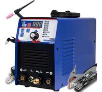 EDEDE Poste a souder, Coupeur de Plasma 4 en 1, Machine à souder CT418 Tig MMA Cut HF, onduleur à Impulsion DC, coupeur de Plasma CNC for Le métal