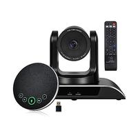 EDEDE Webcam Caméra de vidéoconférence USB à Zoom Optique 3X HD 1080P Webcams caméra de Diffusion Grand Angle for la Diffusion en Direct(USB 3X Zoom and Mic)