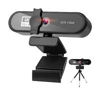 EDEDE Webcam Webcam 4K 2K 1080P caméra Web Full HD avec Microphone Prise USB Web Cam for PC Ordinateur vidéo Mini caméra 4K(4K)