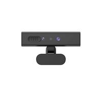 EDEDE Webcam Webcam Reconnaissance faciale Webcam Full HD 1080P 30FPS Compatible Universel for Les conférences, la Diffusion en Direct, l'enregistrement(Zwart)
