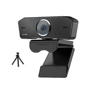 EDEDE Webcam Webcam USB HD Microphone intégré Caméra Web Intelligente 1920 x 1080P 30fps for Ordinateurs Portables de Bureau Jeu PC for conférence, Diffusion en Direct, Enregistrement