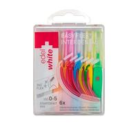 Edel+White Pro Lot de 6 brossettes interdentaires