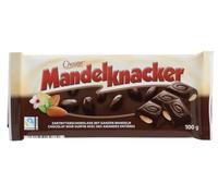 Edel Zarbitter Mandelknacker - Chocolat noir intense aux amandes entières, croquant et raffiné - Compatible avec Choceur - 100g