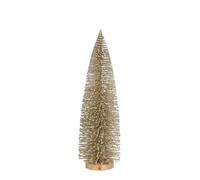 EDELMAN-Arbre décoratif de Noël coloris jaune en polyéthylène - 40 cm