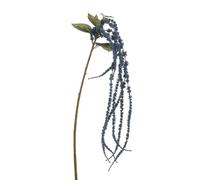 EDELMAN-Branche artificielle d’Amaranthus bleu foncé - H 65 cm