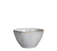EDELMAN-Coupe Tabo coloris gris en grès - diamètre 14 cm