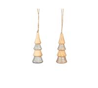EDELMAN-Suspension décorative coloris beige - diamètre 3,5 cm