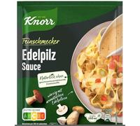 Edelpilz Sauce - Soupe Allemagne pour une préparation Rapide Sans Additifs, sauce aux champignons nobles - Mélange prête en un instant - Compatible avec Knorr Feinschmecker - 38g