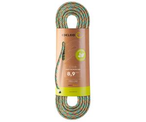 Edelrid - Corde d'escalade et d'alpinisme - Swift 48 2R Eco Dry 8,9Mm Assorted Colours - Taille 70 m - Vert Vert 70 m