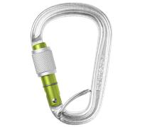 Edelrid Hms Bruce Steel Screw Fg Snap Hook Argenté