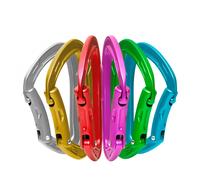 Edelrid Mousqueton Mission II Snap Hook – Lot de 6 assortis multicolore