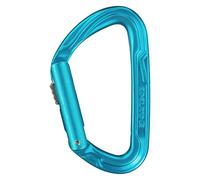 Edelrid Mousqueton Pure Slider III – à verrouillage – bleu