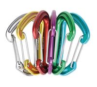 Edelrid Nineteen G Snap Hook Assorted 6 Units Multicolore