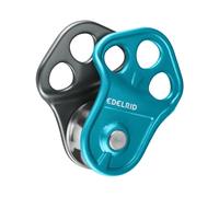 Edelrid - Poulie d'étalage - Puck en Aluminium - Bleu Bleu