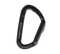 Edelrid Pure Slider Mousqueton à pression One Size Noir