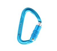 Edelrid Pure Triple Mousqueton Taille unique Bleu