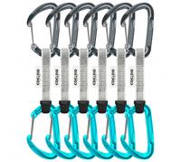 Edelrid Pure Wire Set 10cm 6er Set de boucles express 10 Bleu