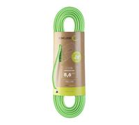 EDELRID Siskin Eco Dry Corde d'escalade Unisexe pour Adulte Vert Fluo 8,6 mm 70 m