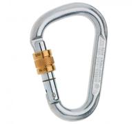 Edelrid Steel Screw Mousqueton HMS Taille unique Gris