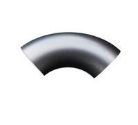 Edelstahl Coude de Tuyau Inox Coude d'échappement Coude de Soudure 90 degrés 51mm Épaisseur de paroi : 1,5mm Coude d'échappement Coude de Soudure Adaptateur de Tuyau Raccord de Soudure