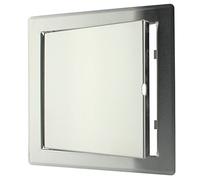 Edelstahl Revisionsklappe Wartungs-Inspektionstür Edelstahl poliert 300 x 300 mm