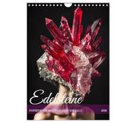 Edelsteine - Inspirierende Mineralien und Kristalle (Wandkalender 2026 DIN A4 hoch), CALVENDO Monatskalender: Frauenporträts im Glanz von Kristallen ... - Ein festliches Spiel der Farben.