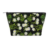 Edelweiss Alpin Suisse Floral, Trousse de Toilette Trousse de Maquillage Sac à cosmétiques Trousse de Toilette de Voyage Portable